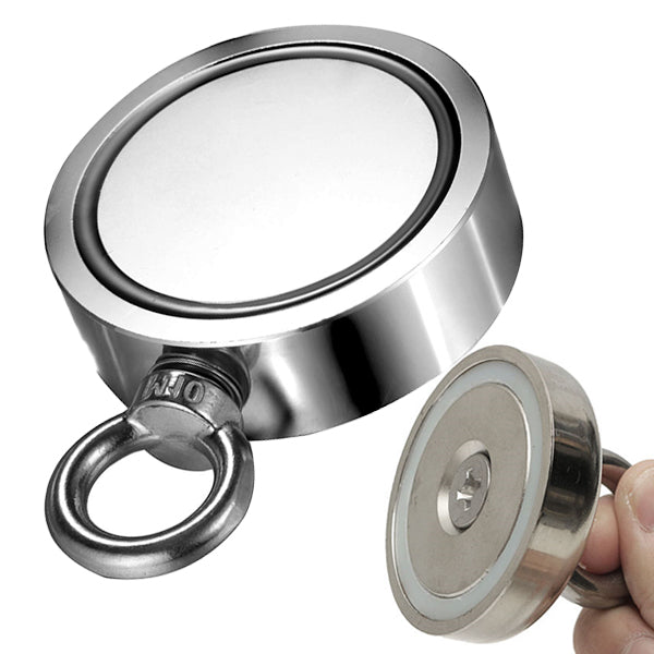 300KG Double Sided Fishing Magnet and 115KG Pull Force Fishing Magnet Alternative angles
